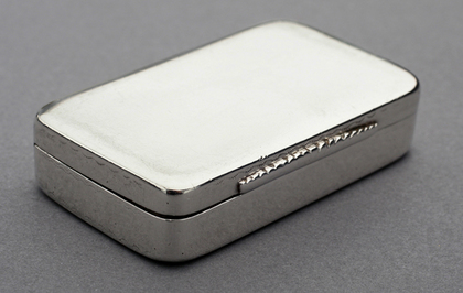 Cape Silver Snuff Box - Johannes  Martinus Lotter, Colonel Frank Shuttleworth, Bedfordshire Yeomanry